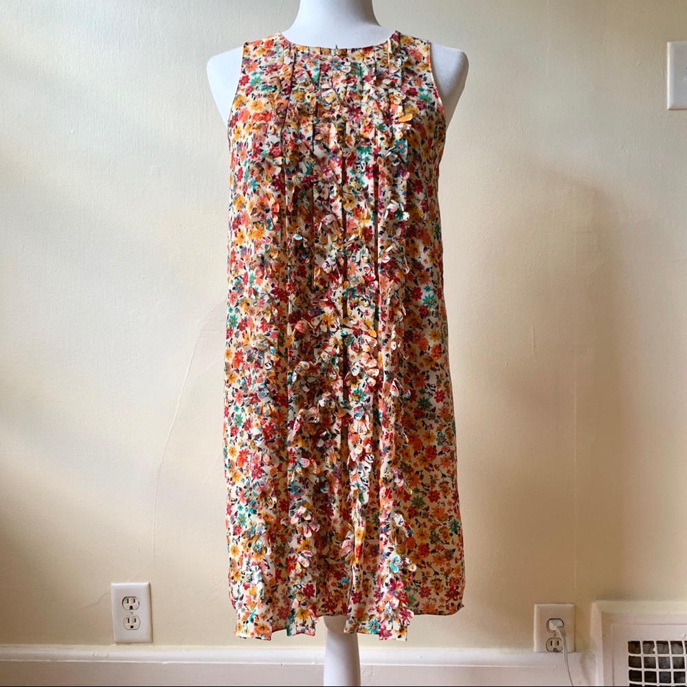 Anthropologie Floral Dress
